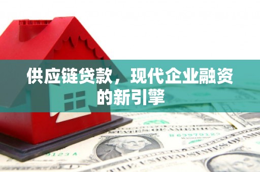 泰顺供应链贷款，现代企业融资的新引擎