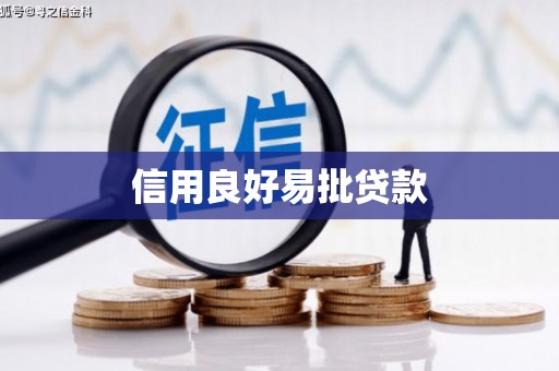 泰顺信用良好易批贷款