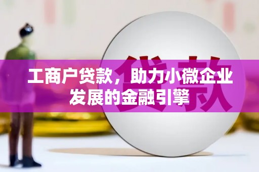 泰顺工商户贷款，助力小微企业发展的金融引擎
