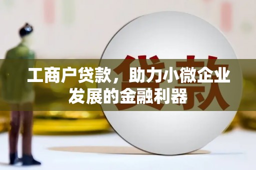 泰顺工商户贷款，助力小微企业发展的金融利器