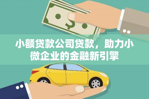泰顺小额贷款公司贷款，助力小微企业的金融新引擎