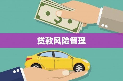 泰顺贷款风险管理