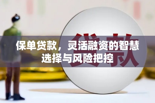 泰顺保单贷款，灵活融资的智慧选择与风险把控