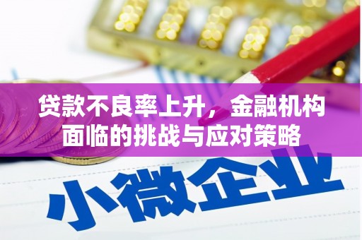泰顺贷款不良率上升，金融机构面临的挑战与应对策略