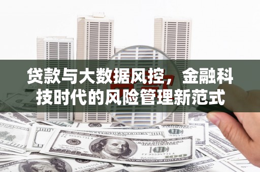 泰顺贷款与大数据风控，金融科技时代的风险管理新范式