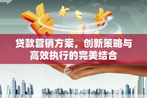 泰顺贷款营销方案，创新策略与高效执行的完美结合