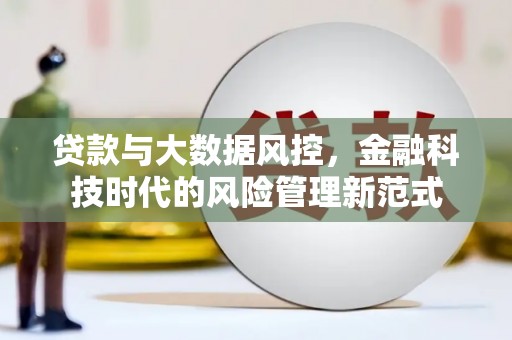 泰顺贷款与大数据风控，金融科技时代的风险管理新范式