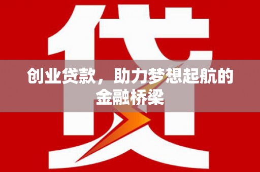 泰顺创业贷款，助力梦想起航的金融桥梁