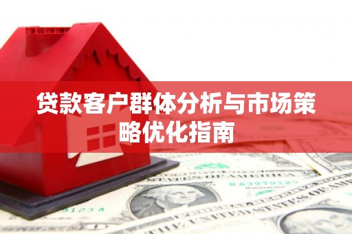 泰顺贷款客户群体分析与市场策略优化指南