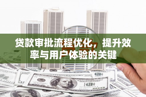 泰顺贷款审批流程优化，提升效率与用户体验的关键