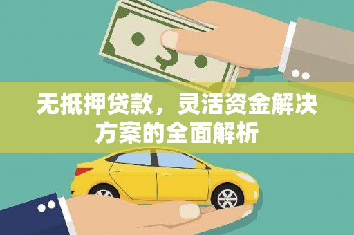 泰顺无抵押贷款，灵活资金解决方案的全面解析