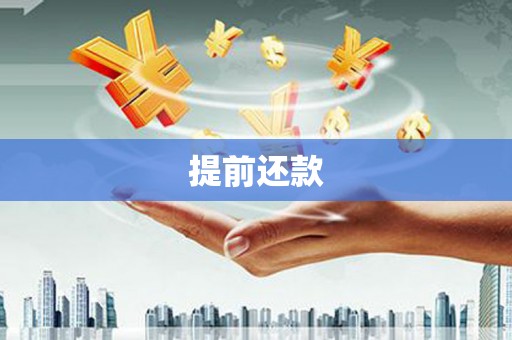 泰顺提前还款