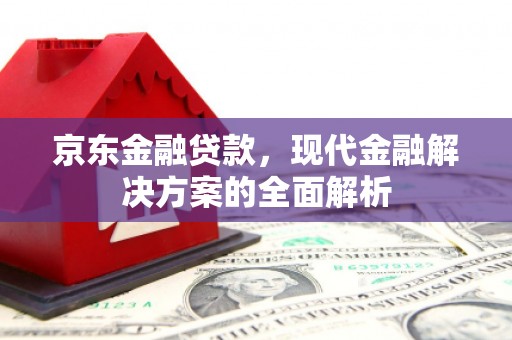 泰顺京东金融贷款，现代金融解决方案的全面解析