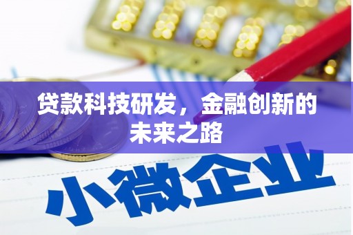 泰顺贷款科技研发，金融创新的未来之路