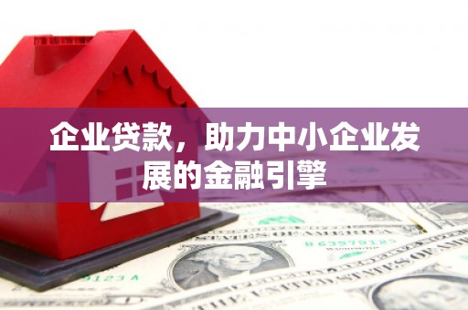 泰顺企业贷款，助力中小企业发展的金融引擎