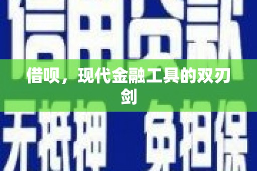 泰顺借呗，现代金融工具的双刃剑