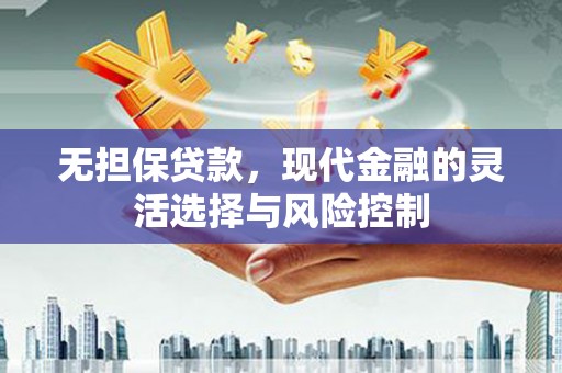 泰顺无担保贷款，现代金融的灵活选择与风险控制