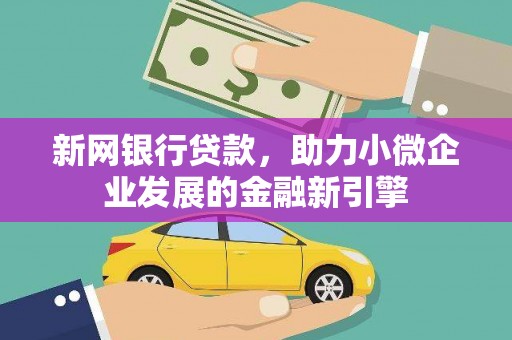 泰顺新网银行贷款，助力小微企业发展的金融新引擎