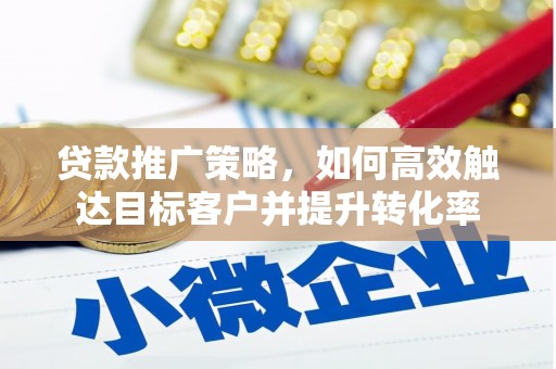 泰顺贷款推广策略，如何高效触达目标客户并提升转化率