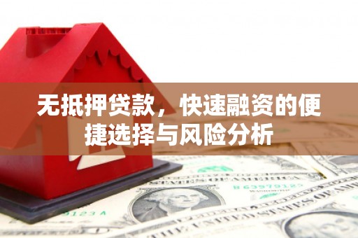 泰顺无抵押贷款，快速融资的便捷选择与风险分析