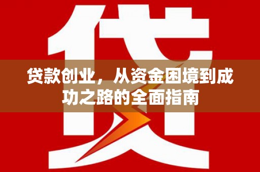 泰顺贷款创业，从资金困境到成功之路的全面指南