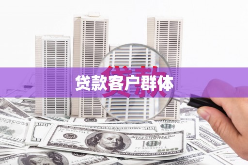 泰顺贷款客户群体