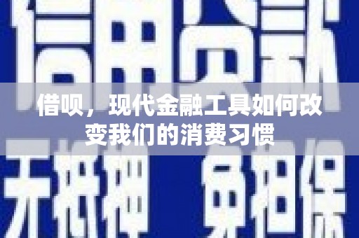 泰顺借呗，现代金融工具如何改变我们的消费习惯