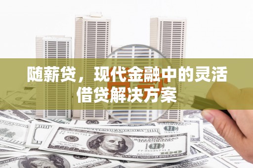 泰顺随薪贷，现代金融中的灵活借贷解决方案