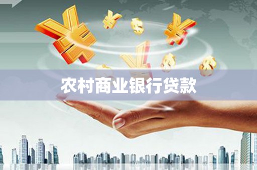 泰顺农村商业银行贷款