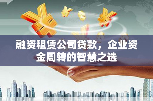 泰顺融资租赁公司贷款，企业资金周转的智慧之选