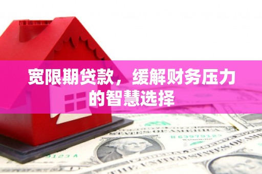 泰顺宽限期贷款，缓解财务压力的智慧选择