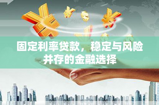 泰顺固定利率贷款，稳定与风险并存的金融选择