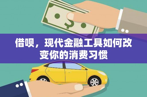 泰顺借呗，现代金融工具如何改变你的消费习惯