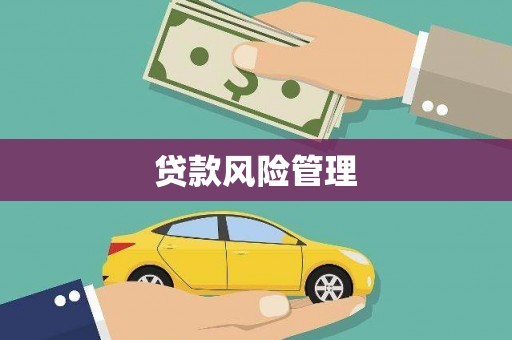 泰顺贷款风险管理