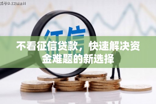 泰顺不看征信贷款，快速解决资金难题的新选择
