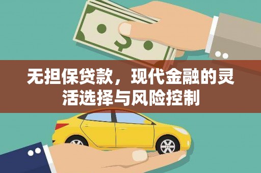 泰顺无担保贷款，现代金融的灵活选择与风险控制