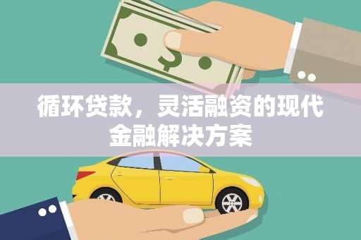 泰顺循环贷款，灵活融资的现代金融解决方案