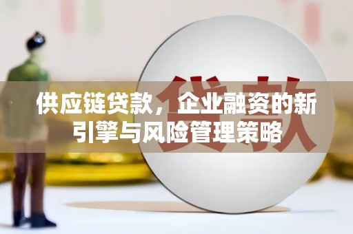 泰顺供应链贷款，企业融资的新引擎与风险管理策略