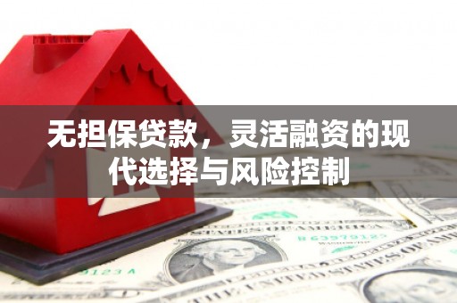 泰顺无担保贷款，灵活融资的现代选择与风险控制