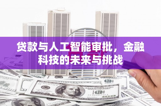 泰顺贷款与人工智能审批，金融科技的未来与挑战