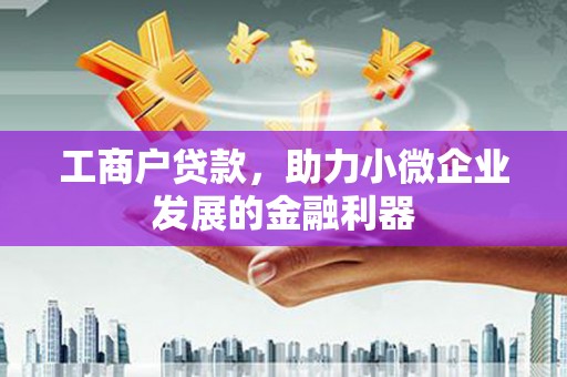 泰顺工商户贷款，助力小微企业发展的金融利器