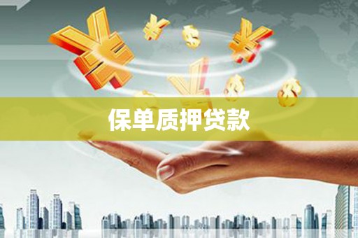 泰顺保单质押贷款