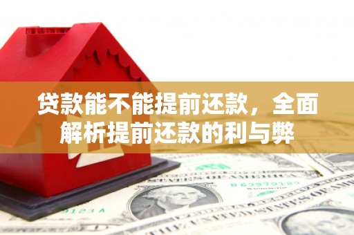 泰顺贷款能不能提前还款，全面解析提前还款的利与弊