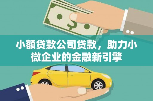 泰顺小额贷款公司贷款，助力小微企业的金融新引擎