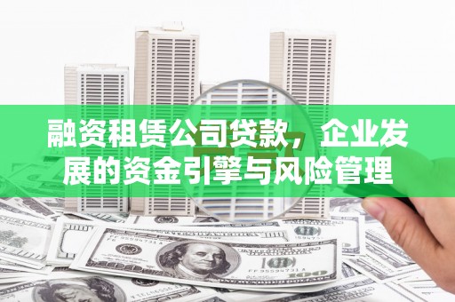 泰顺融资租赁公司贷款，企业发展的资金引擎与风险管理