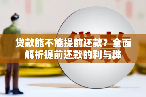 泰顺贷款能不能提前还款？全面解析提前还款的利与弊