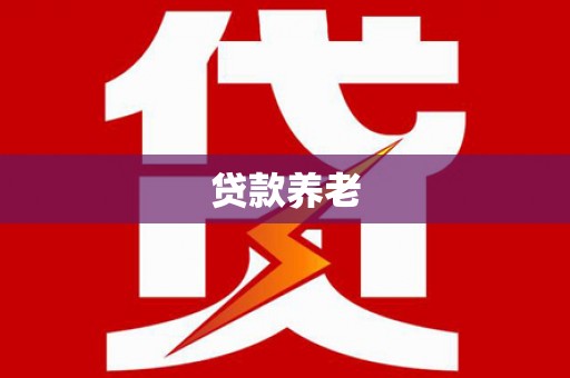 泰顺贷款养老