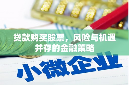 泰顺贷款购买股票，风险与机遇并存的金融策略