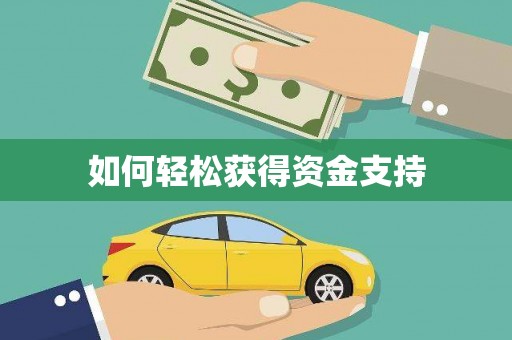 泰顺如何轻松获得资金支持