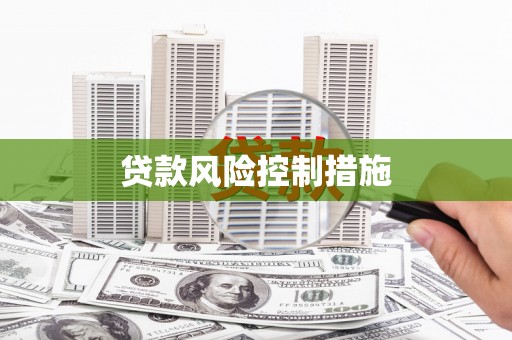 泰顺贷款风险控制措施